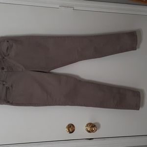 Loft modern skinny taupe color jeans